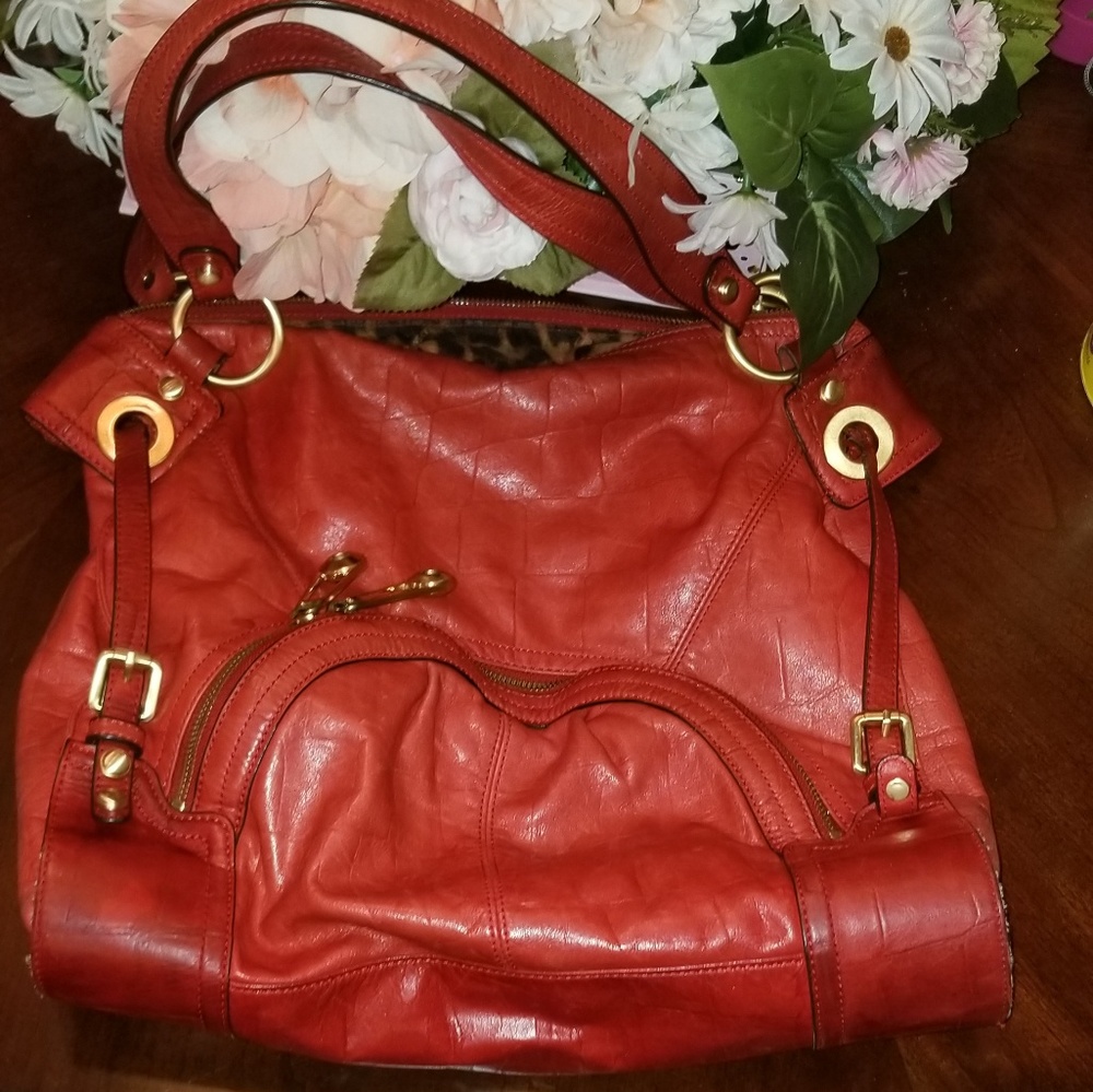B Makowsky large tote
